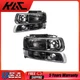 Headlight Assembly with Signal For 2000-06 Chevy Suburban 1500 Halogen Smoke