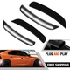 For Dodge Charger R/T Scat Pack SXT GT SRT 15-22 23 Smoke LED Side Marker Lights