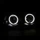 Fits 99-01 BMW E46 Halo Projector Headlight With Clear Lens