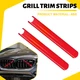 Grill Bar V Brace For BMW F31 F30 3 Series Front Grille Trim Strips Cover Red M