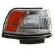 For 1987-1991 Camry Front Right Corner Lights Amber & Clear Plastic Q