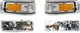Headlight Kit for 1995-1997 Lincoln Town Car, Right (Passenger) and Left