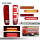 6PCS Full LED Tail Light & Side Marker Lamps For Ford F150 F250 E150 Truck 73-79