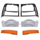 For Jeep Cherokee Base Sport 1991-1996 Headlight Bezel Turn Signal Marker Light