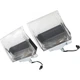1970 Plymouth Barracuda Cuda; Park Lamp Assemblies; with Gaskets; LH and RH;