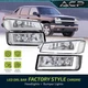 For 2002-2006 Avalanche Cladding Replacement Clear LED DRL Headlight Bumper Lamp