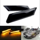 For Porsche Boxster Cayman 911 Carrera Smoked Lens Amber LED Side Marker Lights