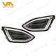 Passenger+Driver Side Bumper LED Fog Light Driving Lamp For Ford Edge 2015-2018
