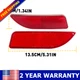 2X Red Rear Bumper Reflector LH+RH For 2011 2012 2013 Toyota Corolla Accessories