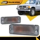Fit For 84-89 Toyota Pickup Smoked Front Parking Turn Signal Corner Lights 