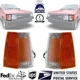 Corner Light Set Left and Right Side With bulbs For 1986-1993 Mazda B2200 B2600