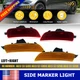 4X Amber Red Rear Side Marker Lights For 2016-2023 Mazda MX-5 Miata NA1J-51-5F0B