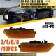 Amber Lens Front Bumper Side Marker Lights For 2010-2014 VW MK6 Golf GTI2-10x