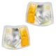 For 93-97 Volvo 850 Corner Turn Signal Park Light Lamp Assembly Set Pair