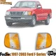 Side Marker Signal Corner Lights For 1997-2003 Ford F-150 FO2551118 FO2550118