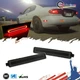 Smoke Lens LED Rear Bumper Reflex Lights for 08-13 Cadillac CTS 07-16 GMC Acadia