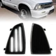"Front Corner Light Assembly for Chevy Blazer S10 19941997, White LED"