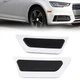 Front Bumper Reflector Side Marker Light Black For Audi A4 B9 2017-19 8W0945071