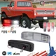 Clear LED Tail Lights w/ Reverse For 1973-79 Ford F-Series Bronco E-Series Truck