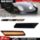 Sequential Smoked LED Side Marker Lights For Porsche 911 997 987 Cayman Boxster-