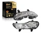 Pair Front Bumper Halogen Fog Lights Lamps LH RH For Ford Escape 2013 2014-2016