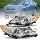 For 2012-2014 Toyota Camry Projector Chrome Headlights Assembly LH+RH Pairs