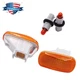 Pair Side Marker Amber Light w/Bulb Fit for Honda Fit Civic Accord 34301-S5A-013