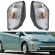 Pair For 2012 2013 2014 Toyota Prius V Front Bumper turn Signal Light