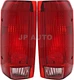 For 1989-1997 Ford F150 Bronco Tail Light Set Driver and Passenger Side
