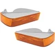 For 1989-1990 Bronco II Turn Signal Light SET PAIR
