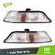 Right&Left Side Turn Signal Light w/Bulbs Park Lamp For Ford Mustang 2015-2017
