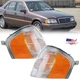 2x Side Corner Marker Parking Turn Signal Light Left+Right For Mercedes C Class