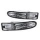 Fit 00-02 Mitsubishi Eclipse Crystal Clear Front Bumper Lights Turn Signal Lamps