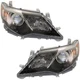 Headlights For 2012-2014 Toyota Camry SE Models Left and Right Headlamps Pair