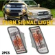 For Toyota 4Runner 98-02 Clear Front LH RH Bumper Turn Signal Lights Park Lamps
