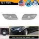 2PCS Clear Lens Front Side Marker Lights For 2000 2001 2002 2003 2004 Ford Focus