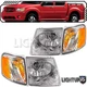 Combo Halogen 4-Piece for FORD 01-03 EXPLORER 01-05 EXPLORER SPORT TRAC