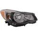 Headlight Right For 12-13 Subaru Impreza / 13-14 XV Crosstrek SU2503140 Halogen