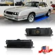For 1981-1988 Chevy Monte Carlo SS Smoked Lens Front Fender Side Marker Lights