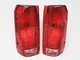 Pair OE Style Replacement Taillights for 1989-1996 Ford F-150 F-250 F-350 Bronco