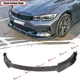 For BMW 3 Series G20 320ie 330i Base 19-22 V Style Carbon Fiber Style Front Lip