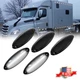 OE-Spec White LED Raised Roof Clearance Marker Lights For Freightliner Cascadia