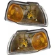 For Ford Mercury Cougar Corner Light 1996 1997 Driver and Passenger Side Pair