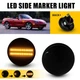 For Mazda MX-5 Dynamic Amber Smoked Lens LED Lamp Side Marker Turn Signal Light