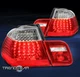 For 2002-2005 BMW E46 3 Series Sedan 4Dr LED Tail Brake Light Lamp Red LH+RH Set