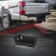Black Metal Rear Bumper Step Pad w/ Sensor Holes for Ford F250 F350 SD 2017-2022