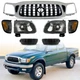For 01-04 Toyota Tacoma Grill Grille Headlight Corner Signal Lights Bumper Lamps