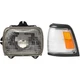 Headlight Kit For 1992-1995 Toyota Pickup Left Side 2WD 2Pc