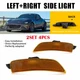 4X Fender Side Marker Light Housings Amber Lens For 2016-23 Mazda Miata MX-5 EXR
