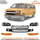 Front Grille Assembly + Headlight Kit For 2003-21 Chevy Express / GMC Savana Van